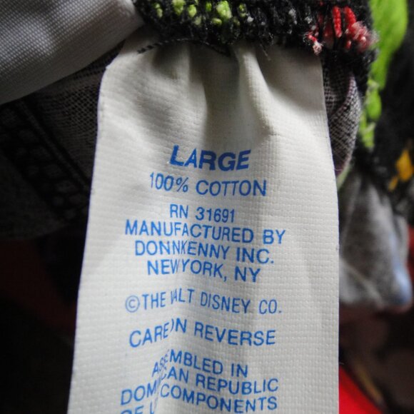 Vintage 90's Mickey & Co All Over Graphic Mickey Mouse Shorts Sz L NWT - Picture 11 of 14